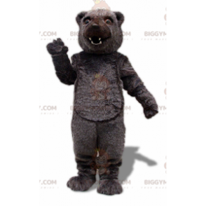 Kostým maskota medvěda BIGGYMONKEY™, hnědý medvěd grizzly
