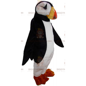 Costume da mascotte Puffin BIGGYMONKEY™, costume da pappagallo