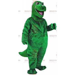 Costume da mascotte dinosauro verde BIGGYMONKEY™, gigante