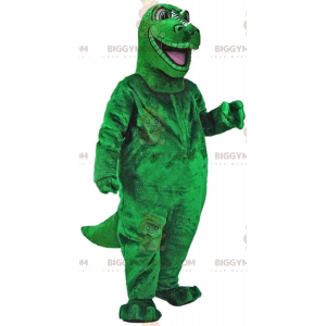 Groene dinosaurus BIGGYMONKEY™ mascottekostuum, reus, groot