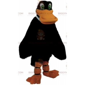 Στολή μασκότ Giant Black Duck BIGGYMONKEY™, πολύχρωμη στολή πουλιών - Μασκότ πάπιας - BIGGYMONKEY_011073 - BiggyMonkey.com