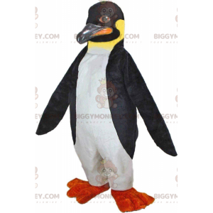 Kejsarpingvin BIGGYMONKEY™ maskotdräkt, pingvindräkt -