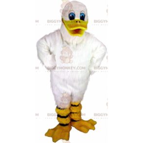 White duck BIGGYMONKEY™ mascot costume, giant white bird costume - Ducks mascot - BIGGYMONKEY_011110 - BiggyMonkey.com
