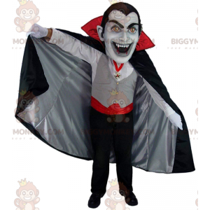 Cabeça de mascote de vampiro BIGGYMONKEY™, fantasia de vampiro