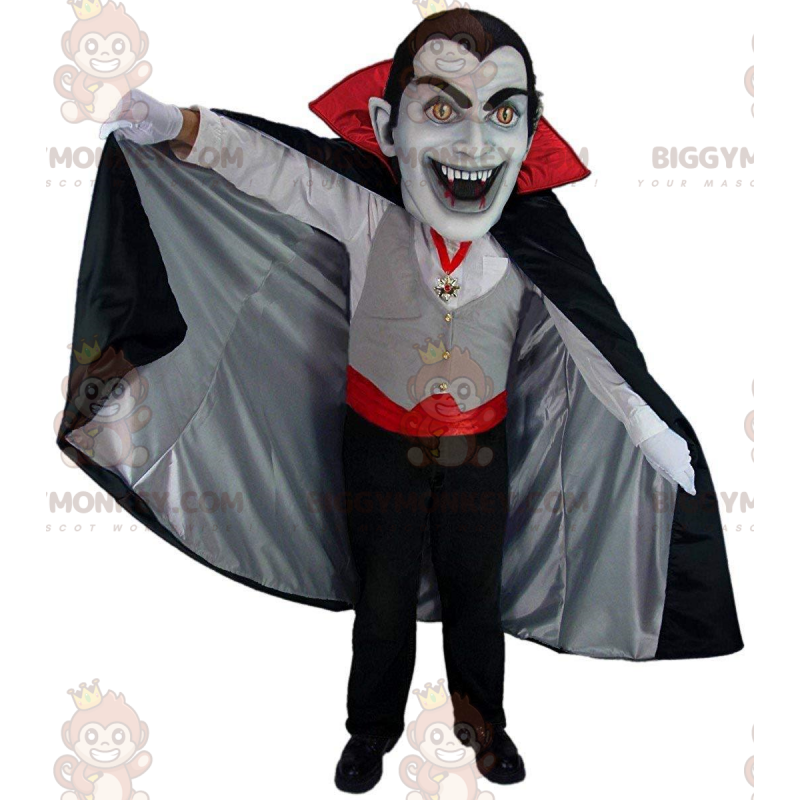 Testa del costume della mascotte da vampiro BIGGYMONKEY™