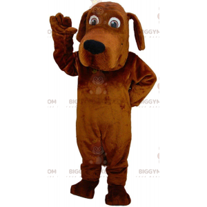Kæmpehund BIGGYMONKEY™ maskot kostume, skotsk hund, blodhund