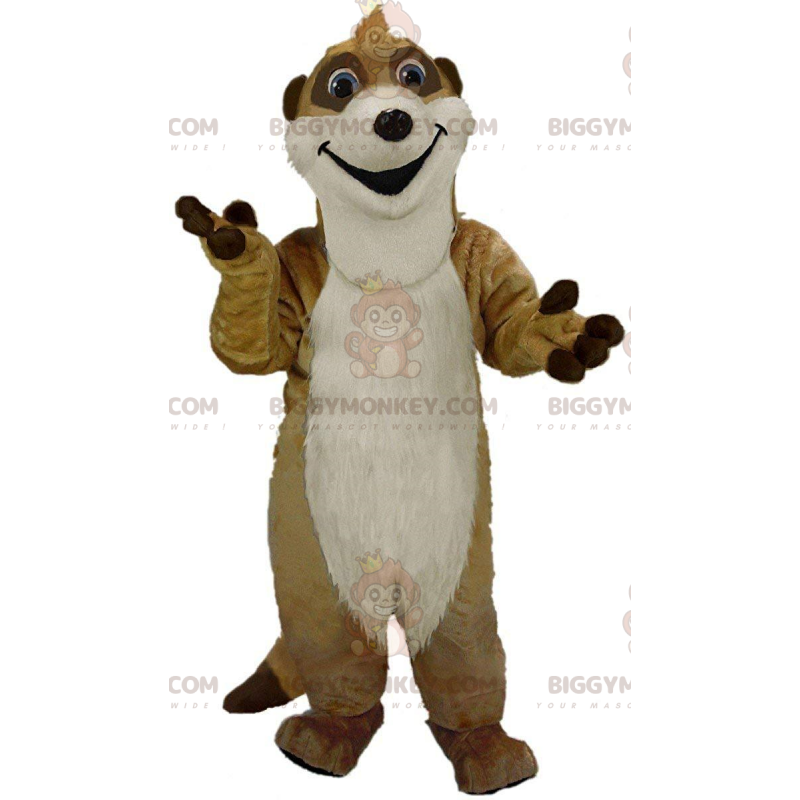 BIGGYMONKEY™ meerkat mascot costume, desert animal, mongoose