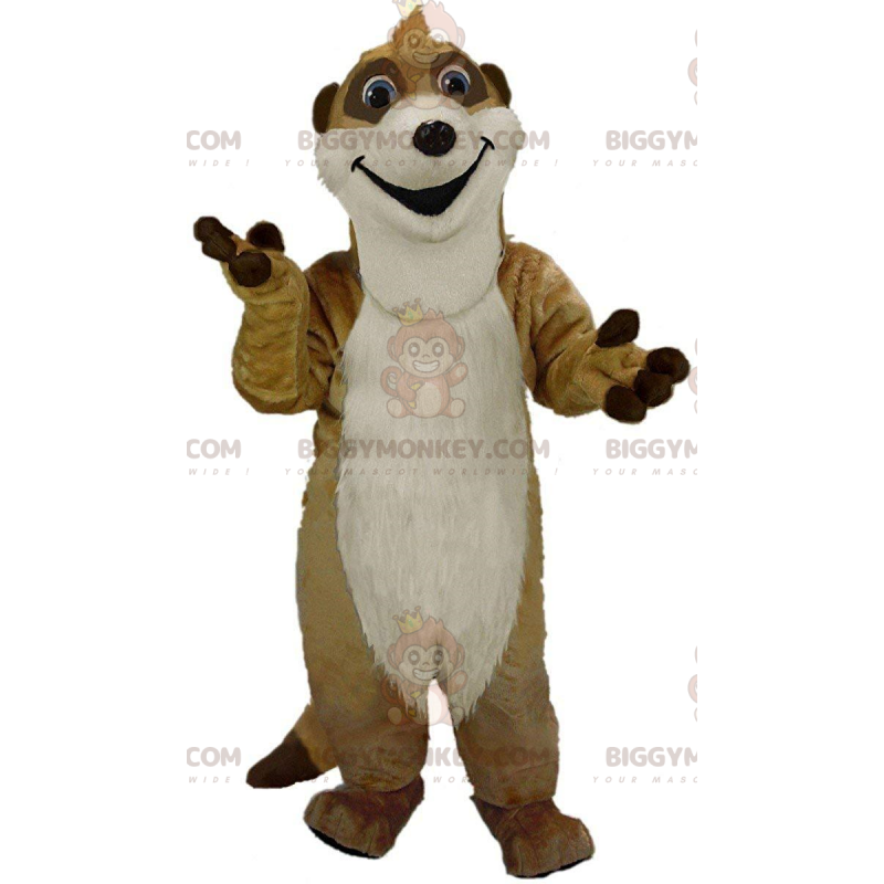 BIGGYMONKEY™ surikatmaskotdräkt, ökendjur, mangustdräkt - BIGGYMONKEY™ surikatmaskotdräkt, ökendjur, mangustdräkt -