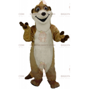 BIGGYMONKEY™ meerkat mascot costume, desert animal, mongoose