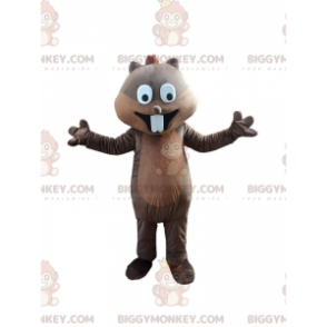 BIGGYMONKEY™ metsäeläinorava isoilla hampailla maskottiasu - Orava-maskotit - BIGGYMONKEY_011157 - BiggyMonkey.com