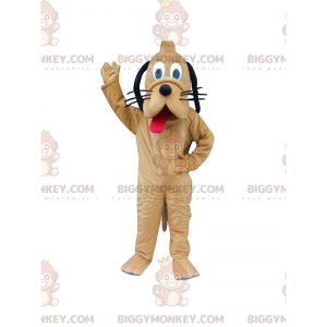BIGGYMONKEY™ mascot costume of Pluto, Mickey Mouse's famous