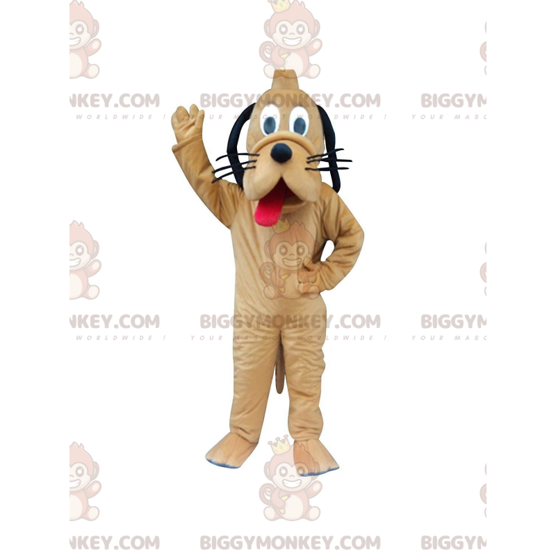 BIGGYMONKEY™ mascot costume of Pluto, Mickey Mouse's famous