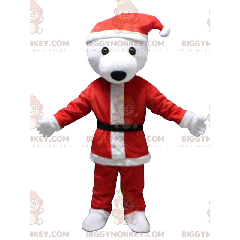 Christmas teddy BIGGYMONKEY™ mascot costume, Christmas costume Christmas teddy BIGGYMONKEY™ mascot costume, Christmas costume