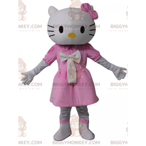 BIGGYMONKEY™ mascot costume of Hello Kitty, the famous cartoon
