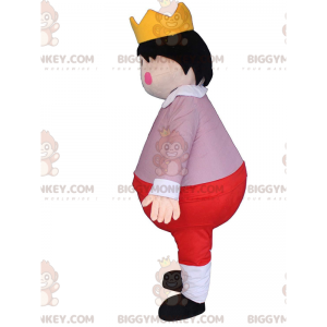 Costume de mascotte BIGGYMONKEY™ d'enfant roi, costume de