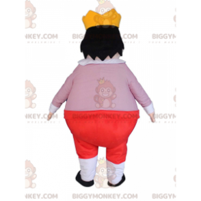 Kid King BIGGYMONKEY™ Maskottchenkostüm, Prinzenkostüm mit