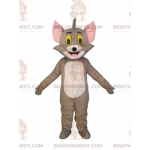 BIGGYMONKEY™ mascottekostuum van Tom, de beroemde grijze kat