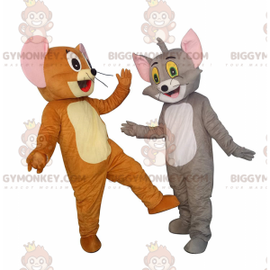 Duo de mascottes BIGGYMONKEY™ de Tom & Jerry, s personnages de