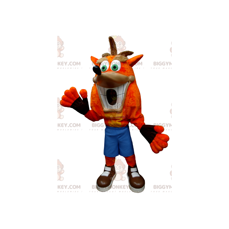 Crash Bandicoot Famous Video Game Character BIGGYMONKEY™ Mascot