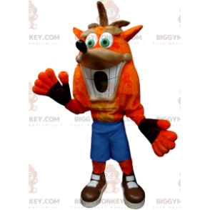 Crash Bandicoot Famous Video Game Character BIGGYMONKEY™ Mascot