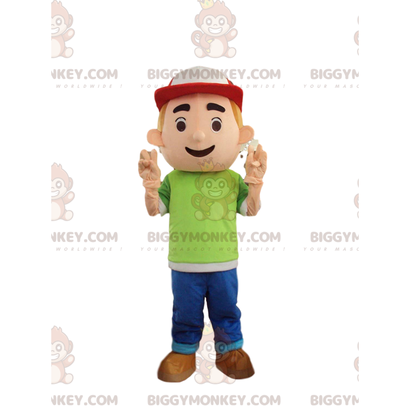Mały kostium maskotki BIGGYMONKEY™, kostium nastolatka - Mały kostium maskotki BIGGYMONKEY™, kostium nastolatka -