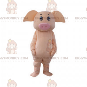 Πλήρως προσαρμόσιμη στολή μασκότ BIGGYMONKEY™ Pink Pig, Giant Pig - Μασκότ χοίρων - BIGGYMONKEY_011226 - BiggyMonkey.com