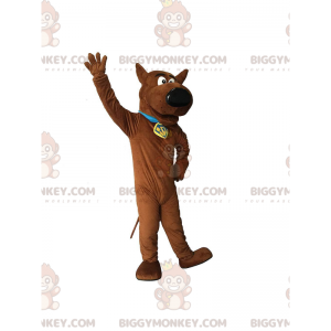 Fato de mascote BIGGYMONKEY™ de Scooby -Doo, o famoso cão de
