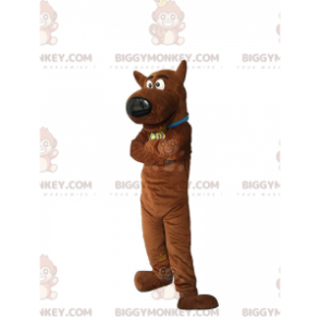 BIGGYMONKEY™ costume mascotte di Scooby -Doo, il famoso cane