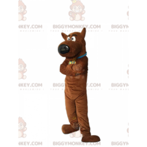BIGGYMONKEY™ mascottekostuum van Scooby -Doo, de beroemde