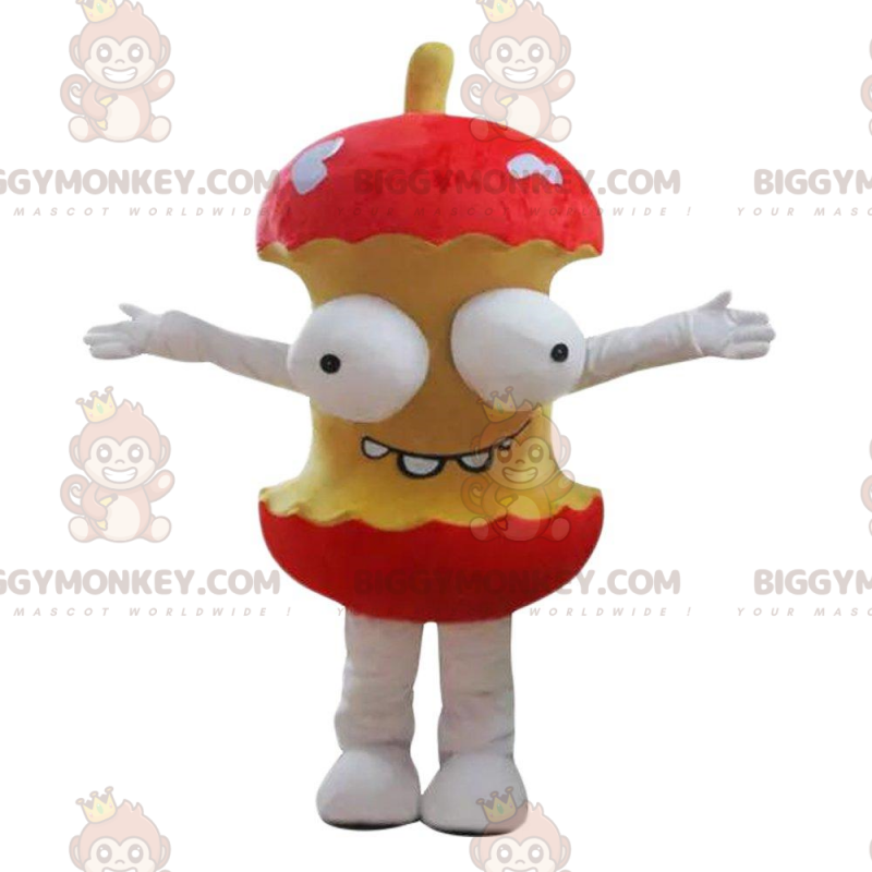 Traje de mascote BIGGYMONKEY™ Maçã gigante com olhos