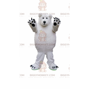 Traje de mascote de ursinho de pelúcia branco BIGGYMONKEY™