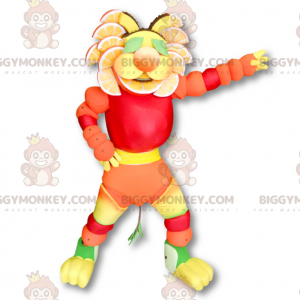 Costume de mascotte BIGGYMONKEY™ fruitée multicolore -