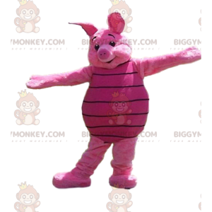 BIGGYMONKEY™ mascot costume of Piglet, the famous pink pig in
