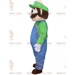 Disfraz de mascota BIGGYMONKEY™ de Luigi, el famoso fontanero amigo de Mario de Nintendo - BiggyMonkey.com