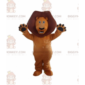 Kostým maskota BIGGYMONKEY™ Alexe, slavného lva z filmu