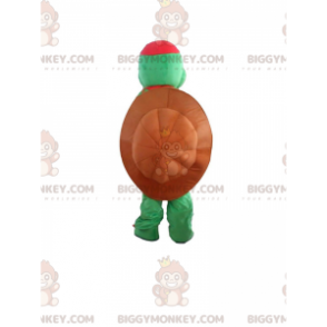 Traje de mascote de tartaruga verde BIGGYMONKEY™ com concha