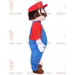 BIGGYMONKEY™ maskotkostume af Mario, den berømte blikkenslager