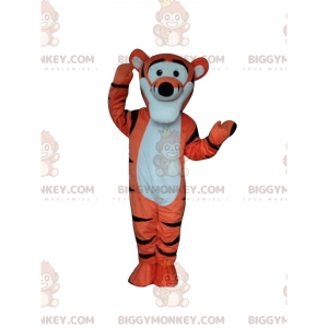 Costume de mascotte BIGGYMONKEY™ de Tigrou, tigre orange dans