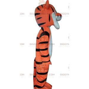 Costume de mascotte BIGGYMONKEY™ de Tigrou, tigre orange dans