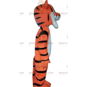 Costume de mascotte BIGGYMONKEY™ de Tigrou, tigre orange dans