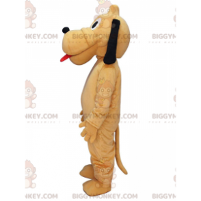 BIGGYMONKEY™ mascot costume of Pluto, Disney's famous yellow