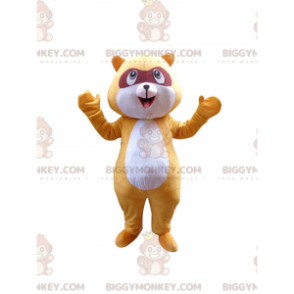 Kostým maskota žlutého mývala BIGGYMONKEY™, kostým lesního zvířete - Lesní zvířata - BIGGYMONKEY_011280 - BiggyMonkey.com