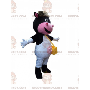 Glad ko BIGGYMONKEY™ maskotdräkt, leende kodräkt - BiggyMonkey