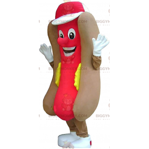 BIGGYMONKEY™ gigantisch hotdog-mascottekostuum