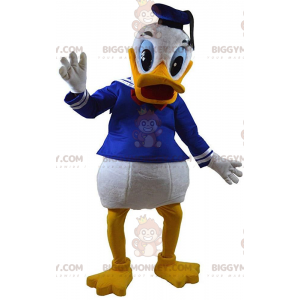 BIGGYMONKEY™ Maskottchenkostüm von Donald Duck, der berühmten