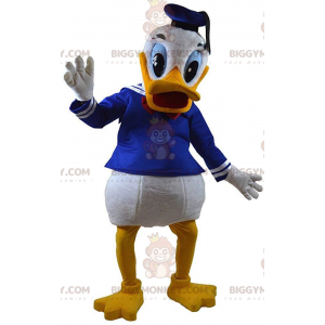 Costume de mascotte BIGGYMONKEY™ de Donald Duck, le canard de