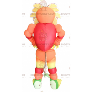 Traje de mascote frutado multicolorido BIGGYMONKEY™ –