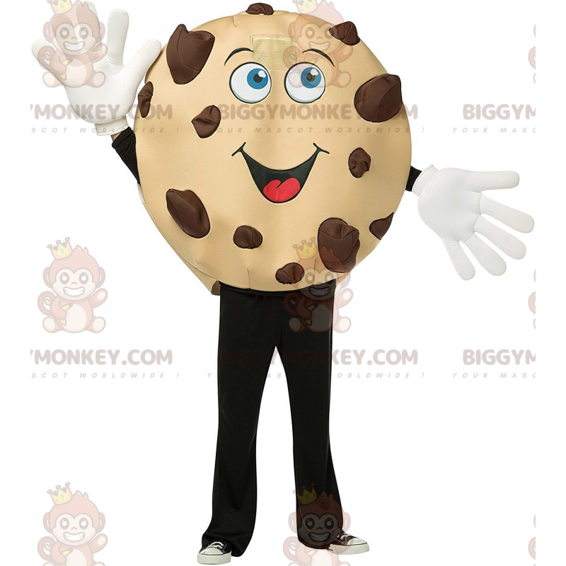 Disfraz de mascota de galleta gigante BIGGYMONKEY™, disfraz de Disfraz de mascota de galleta gigante BIGGYMONKEY™, disfraz de
