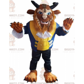 BIGGYMONKEY™ mascot costume of The Beast, from the cartoon