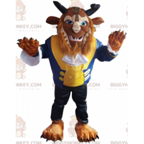 BIGGYMONKEY™ mascottekostuum van The Beast, uit de tekenfilm